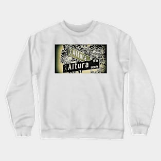 Altura Road & Altura Terrace, Arcadia, California by Mistah Wilson Crewneck Sweatshirt